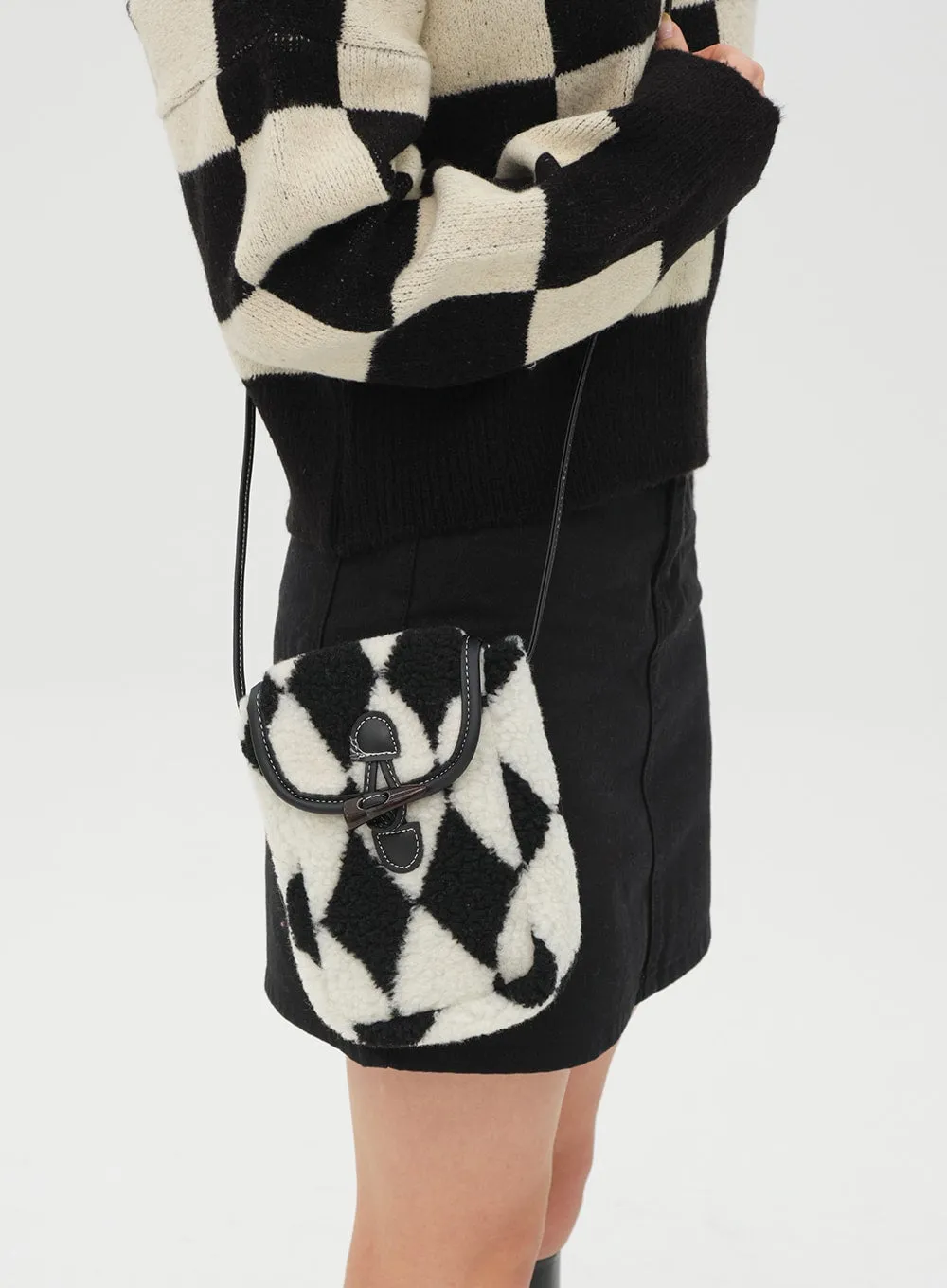 Argyle Mini Crossbody Bag