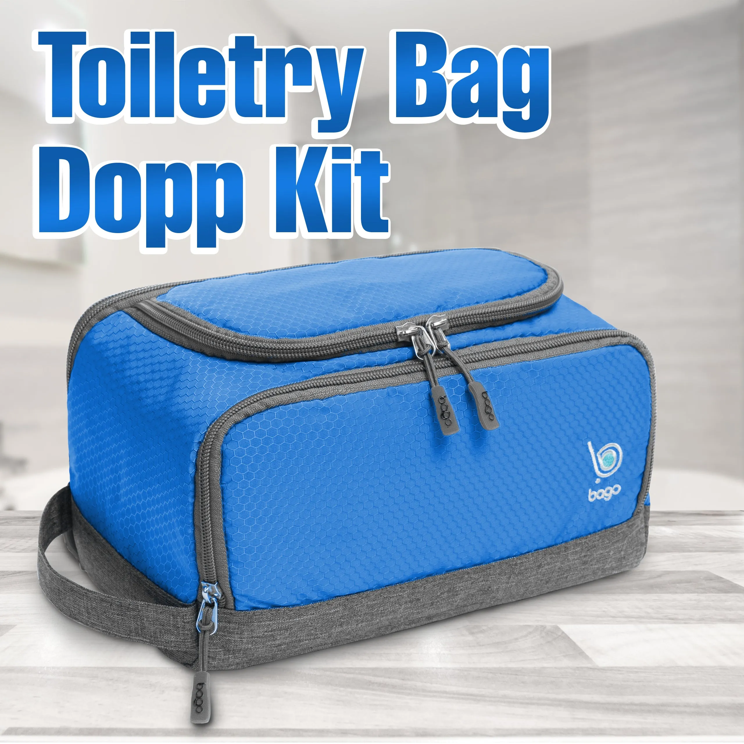 Bago Dopp Kit For Men - Shaving Kit Bags for Men