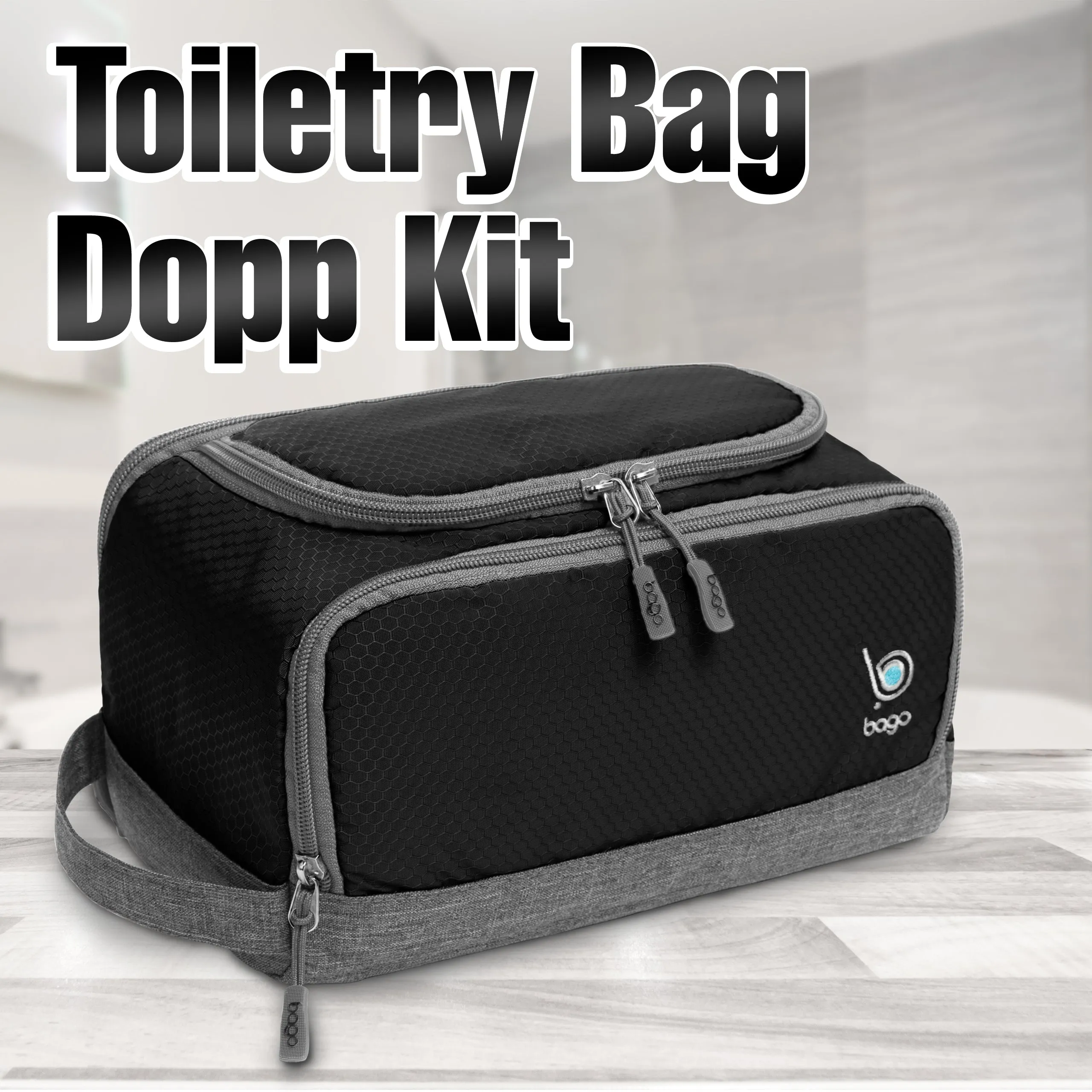 Bago Dopp Kit For Men - Shaving Kit Bags for Men