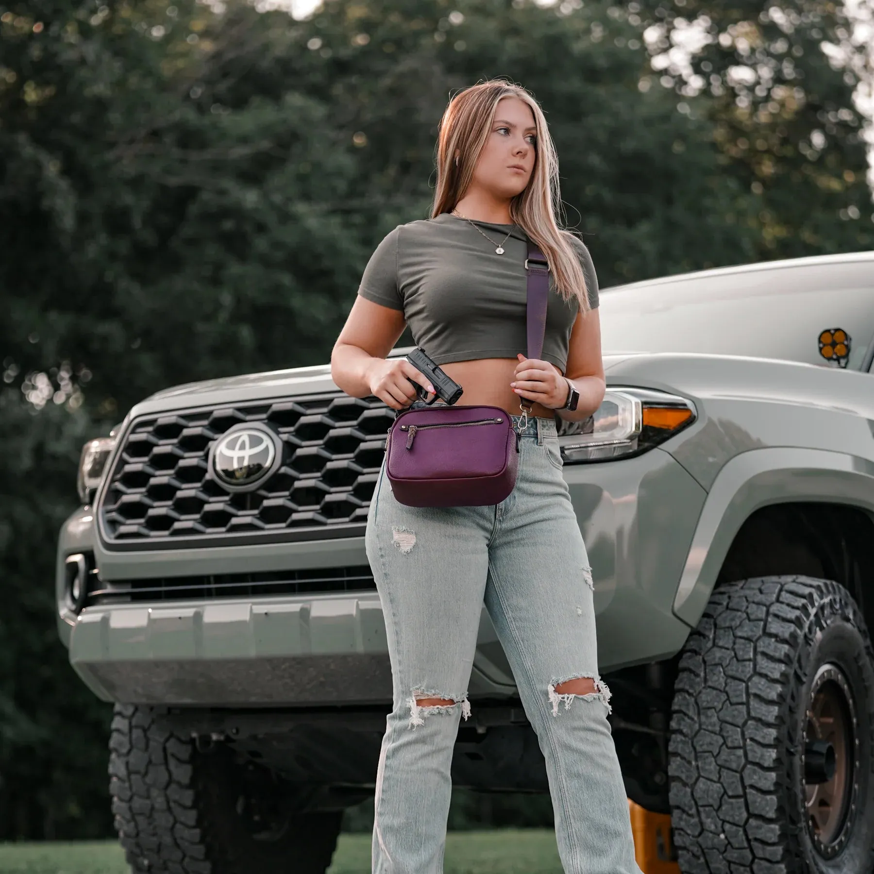 Beverly Compact Concealed Carry Crossbody Bag