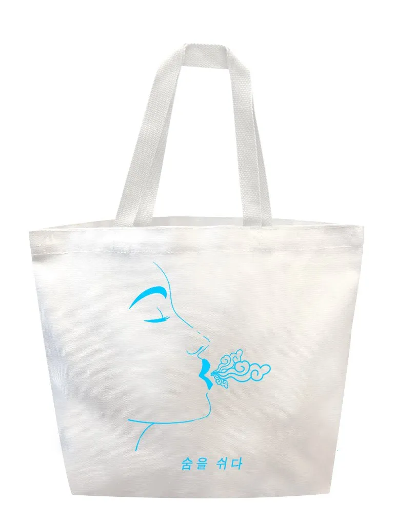 Breathe Blue Tote