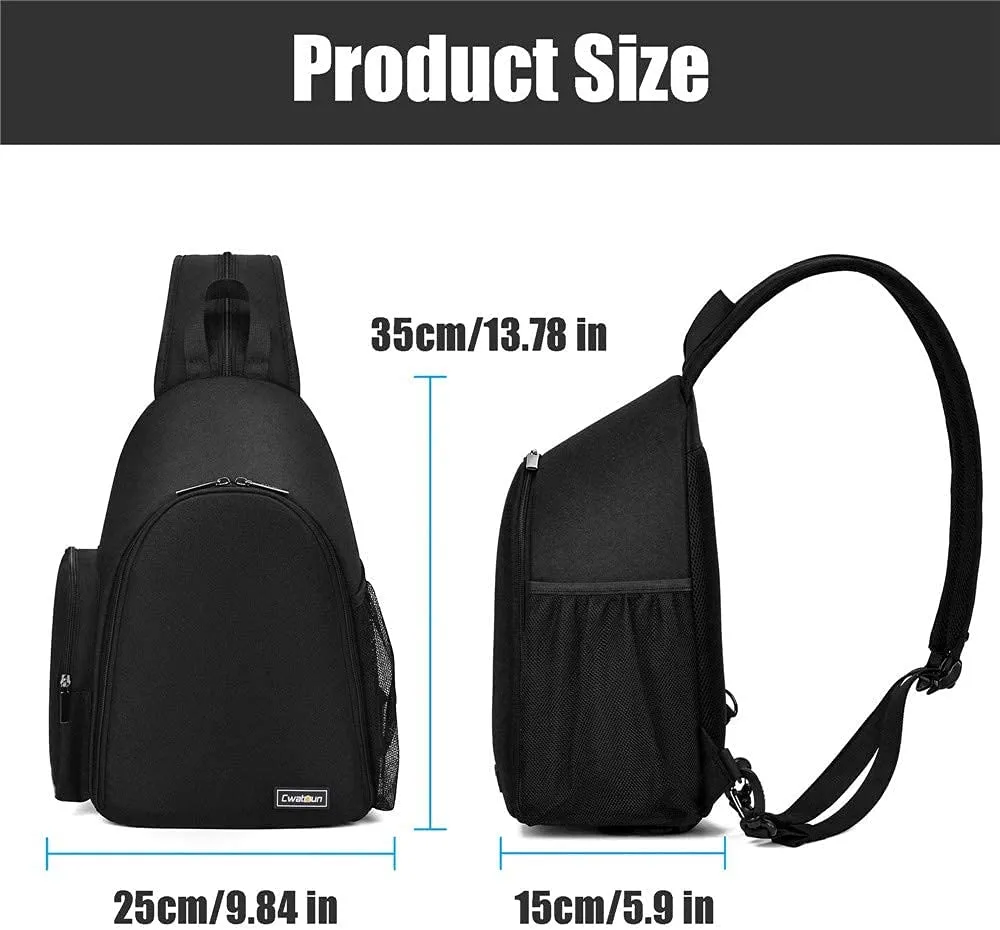 CADeN Professional DSLR Camera Bag Camera Backpack Waterproof Digital Camera Shoulder Bag Video Camera Case For Sony Canon Nikon