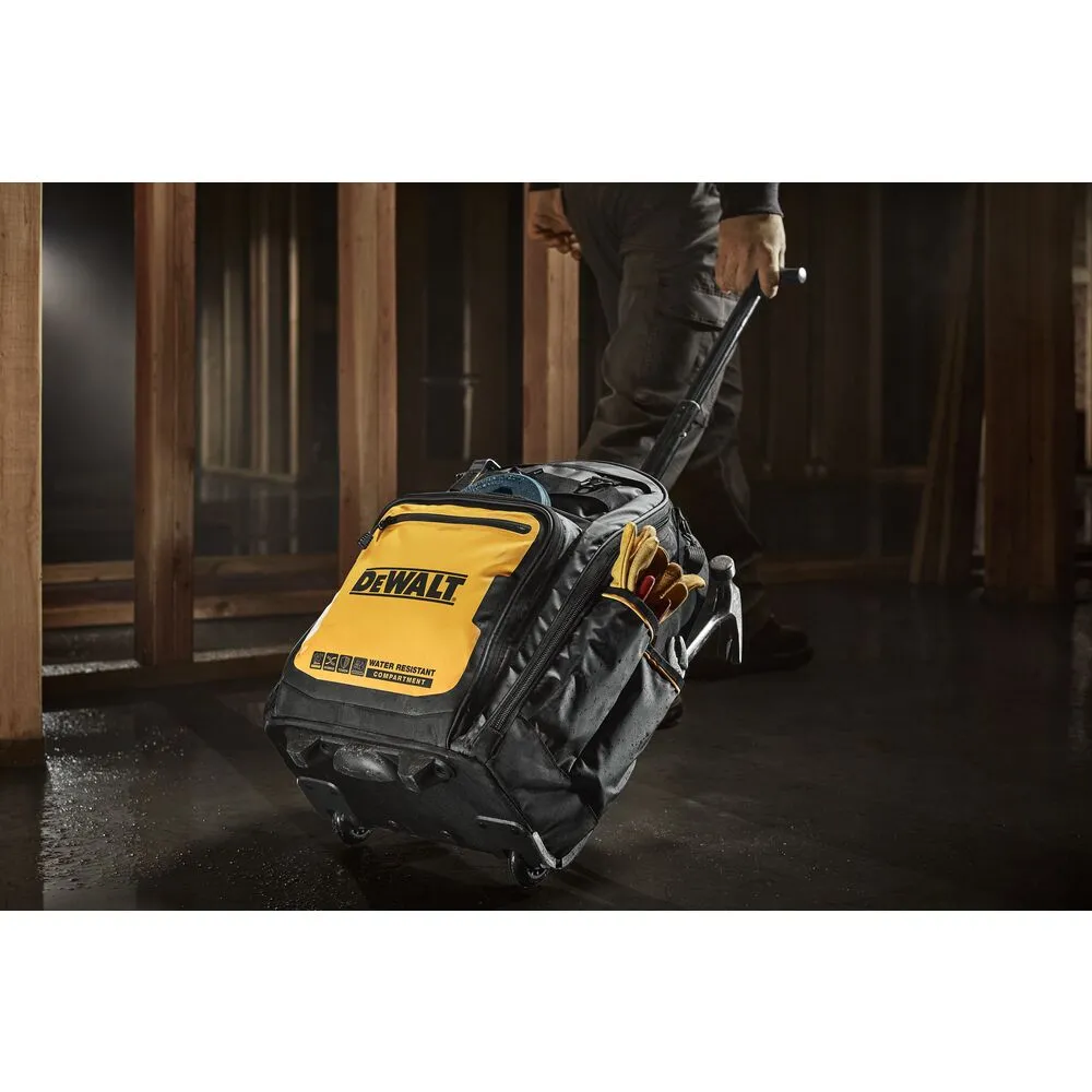 DeWALT DWST560101 PRO Durable Water Resistance Backpack on Wheels