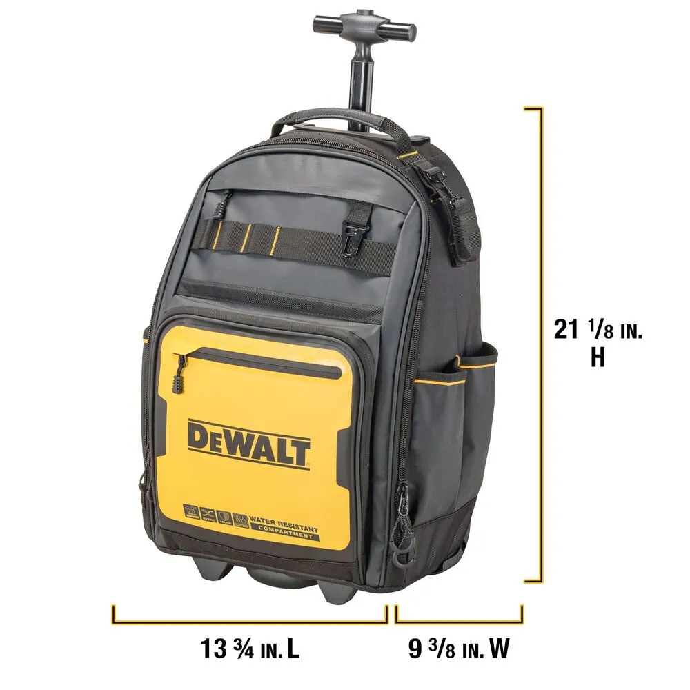 DeWALT DWST560101 PRO Durable Water Resistance Backpack on Wheels