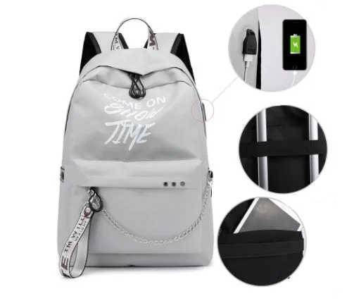 ElectraKids: Rechargeable Casual Backpack for Primary School