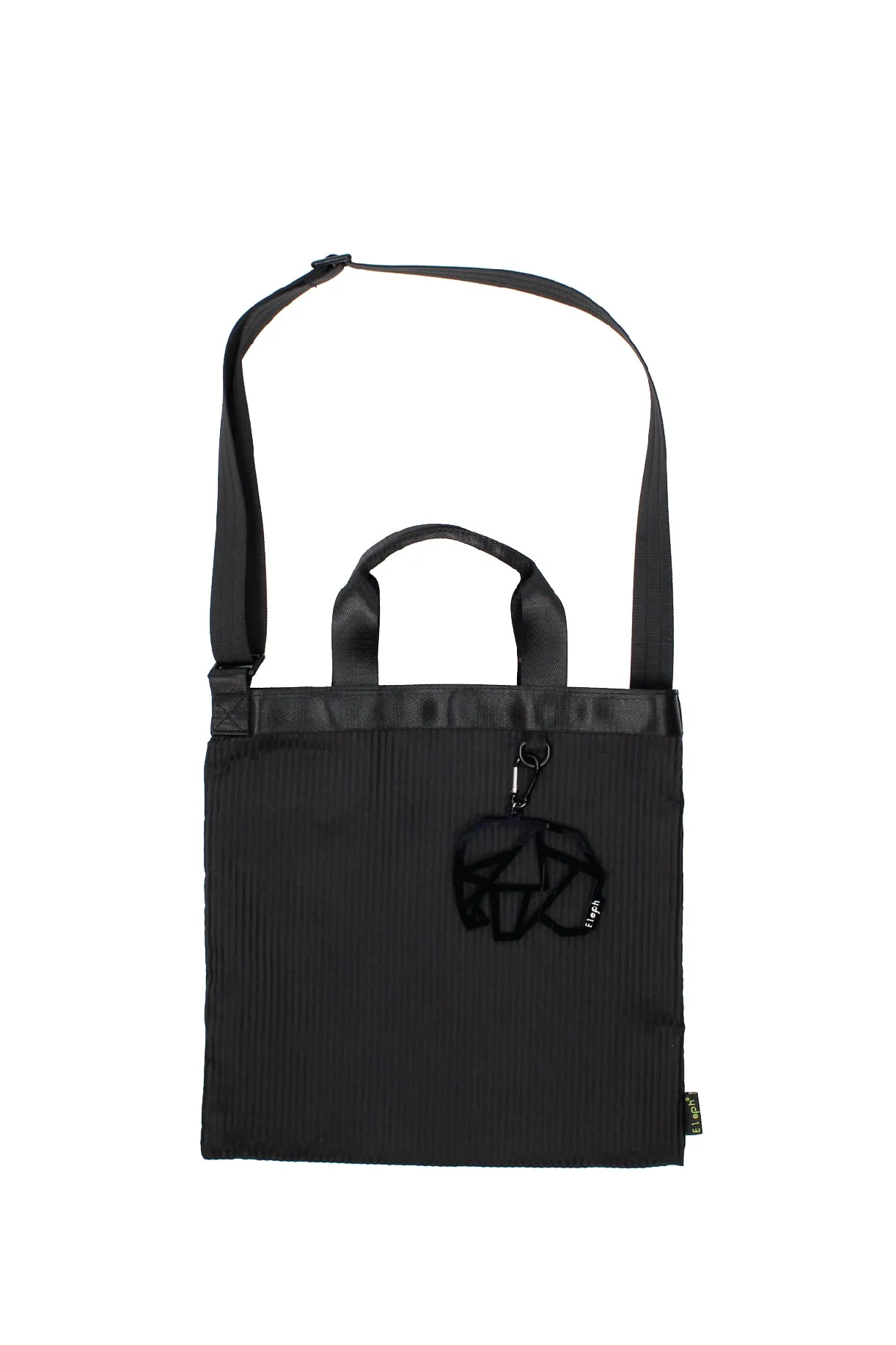 ELEPH ANDY TOTE PLEAT - M : Black