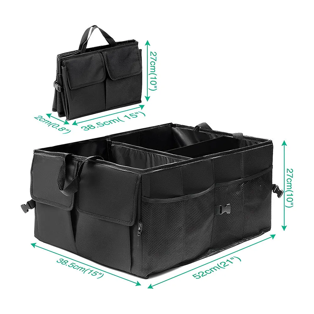 Folding Car Rear Trunk Storage Bag Travel Organizer Big Capacity Box