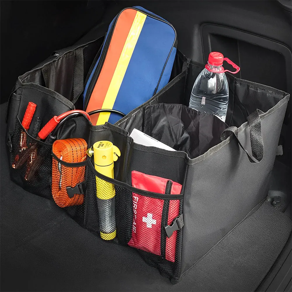 Folding Car Rear Trunk Storage Bag Travel Organizer Big Capacity Box