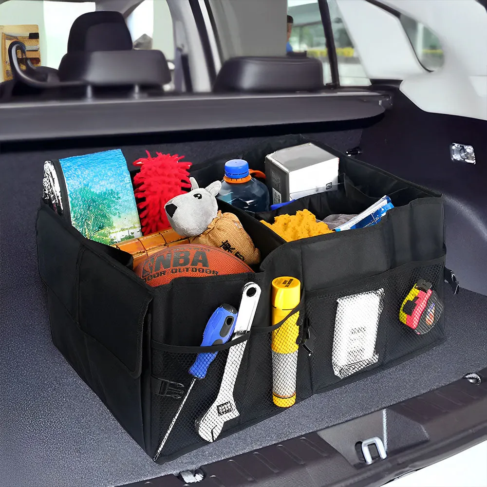 Folding Car Rear Trunk Storage Bag Travel Organizer Big Capacity Box