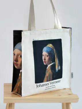 Girl with a Pearl Earring Johannes Vermeer - Tote Bag