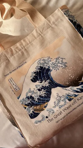 Hokusai The Great Wave - Tote Bag