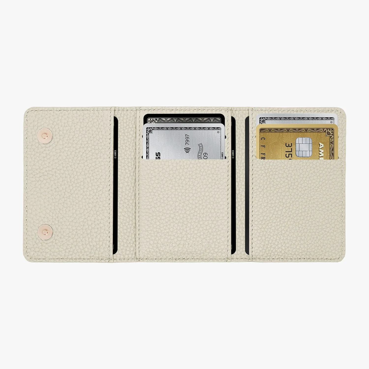 iPhone 15 Leather Case with MagSafe Trifold Wallet Set