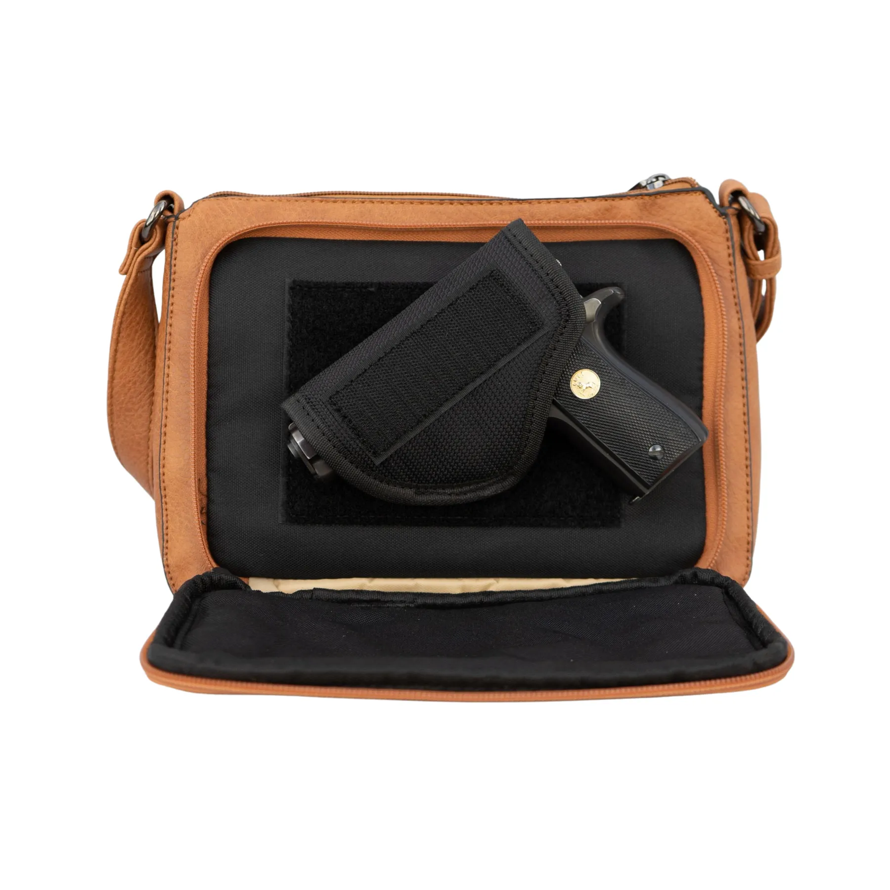 Kinsley Compact Lockable Crossbody with RFID Slim Wallet