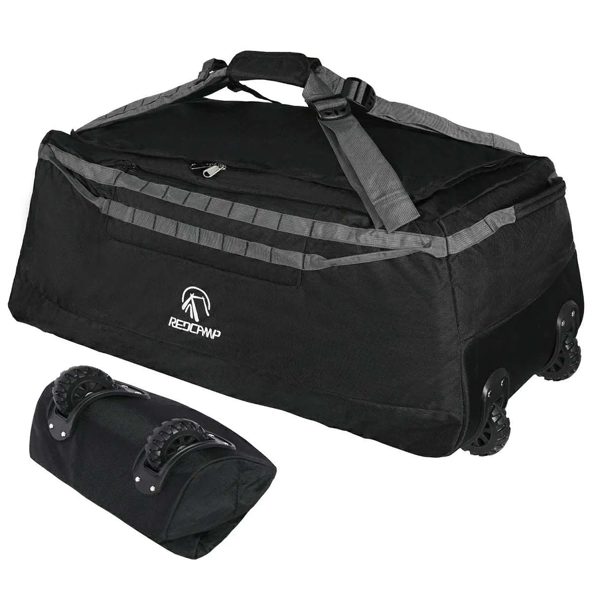 Large Duffle Bag with Wheels and Backpack Straps 100/120/140L