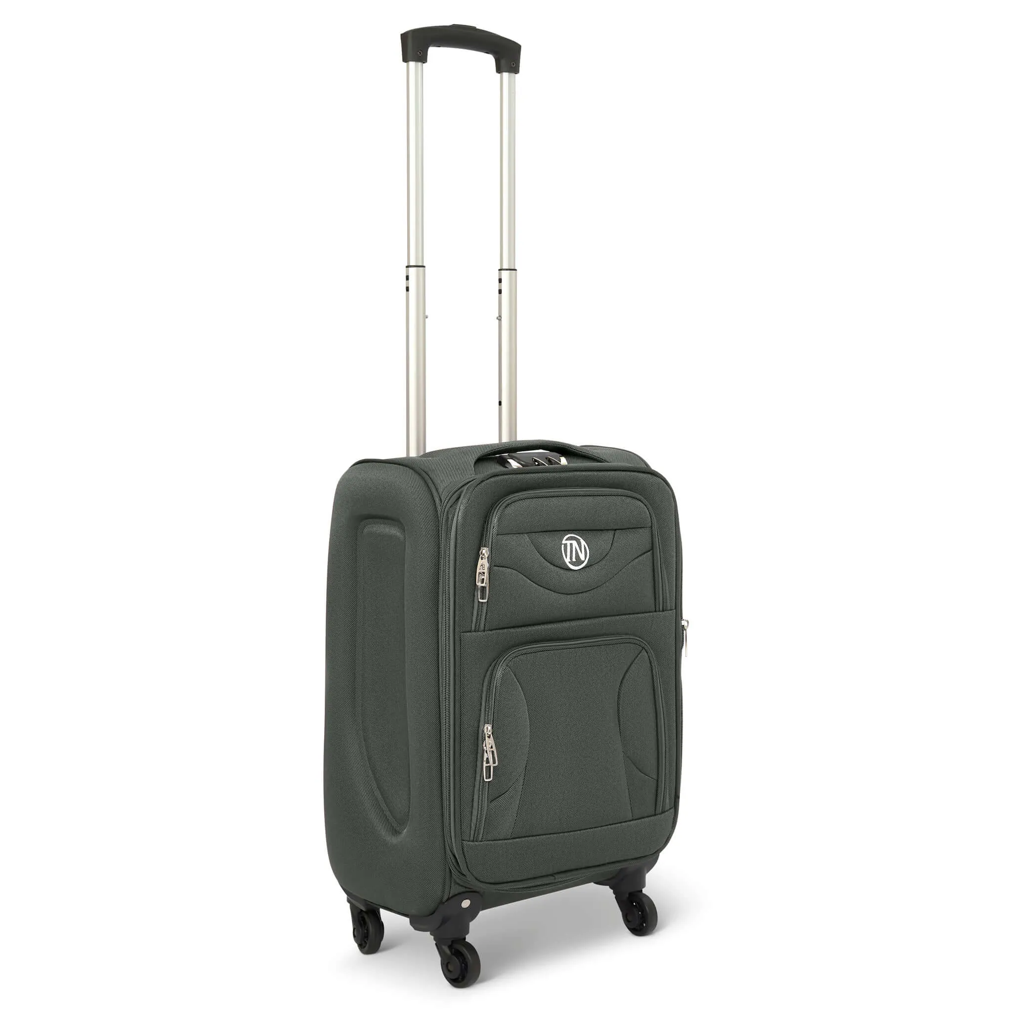 Lightweight Luggage Suitcase 4pcs 360 Wheels - Assorted Colours