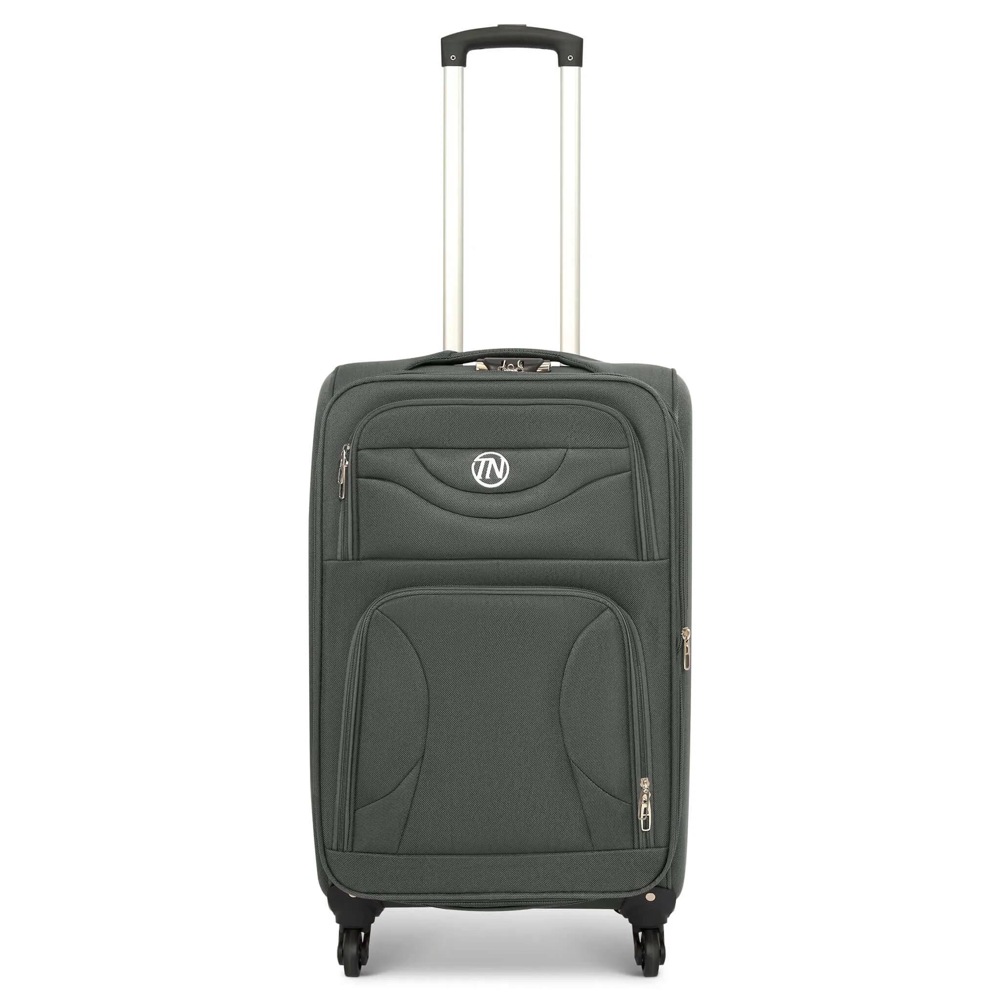 Lightweight Luggage Suitcase 4pcs 360 Wheels - Assorted Colours