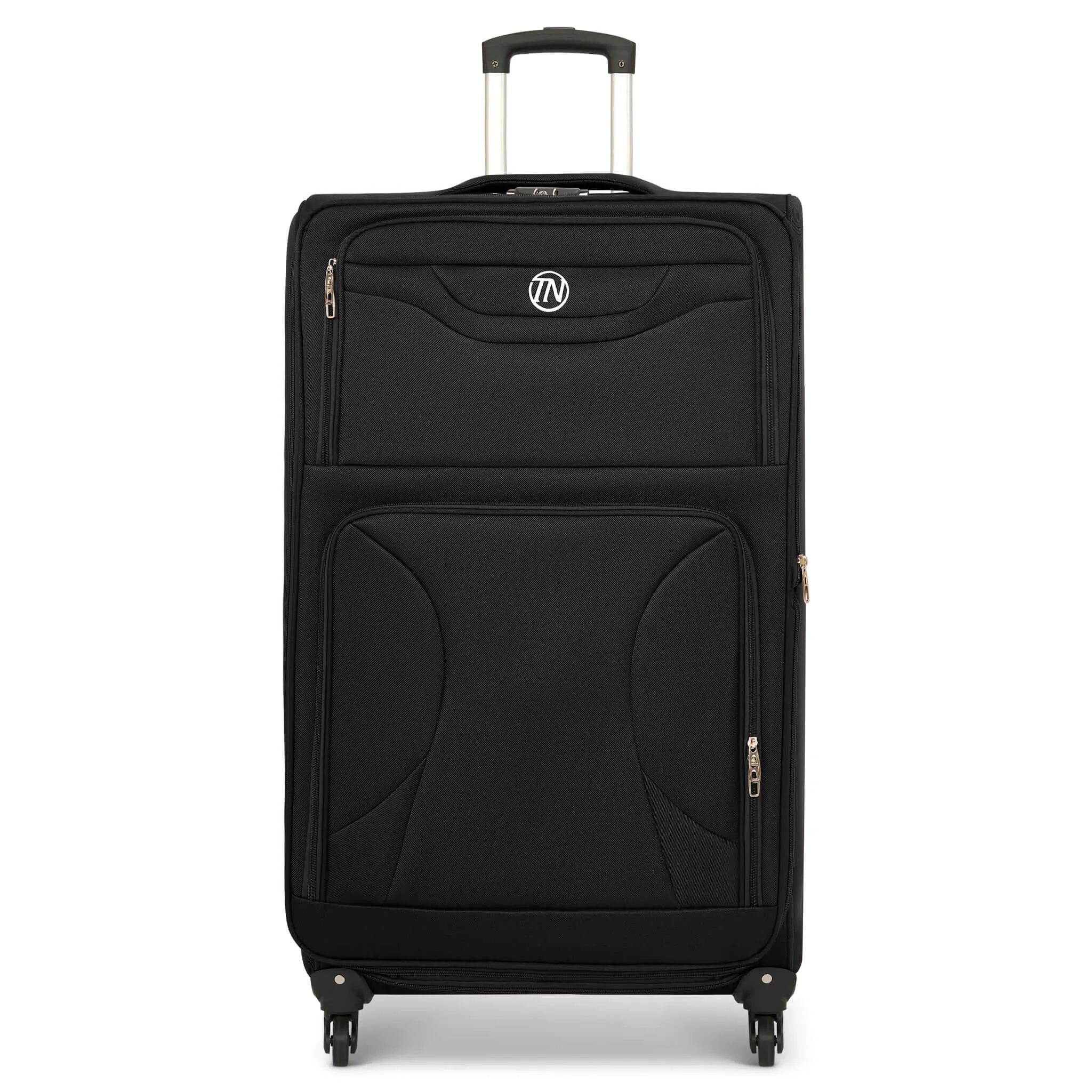 Lightweight Luggage Suitcase 4pcs 360 Wheels - Assorted Colours