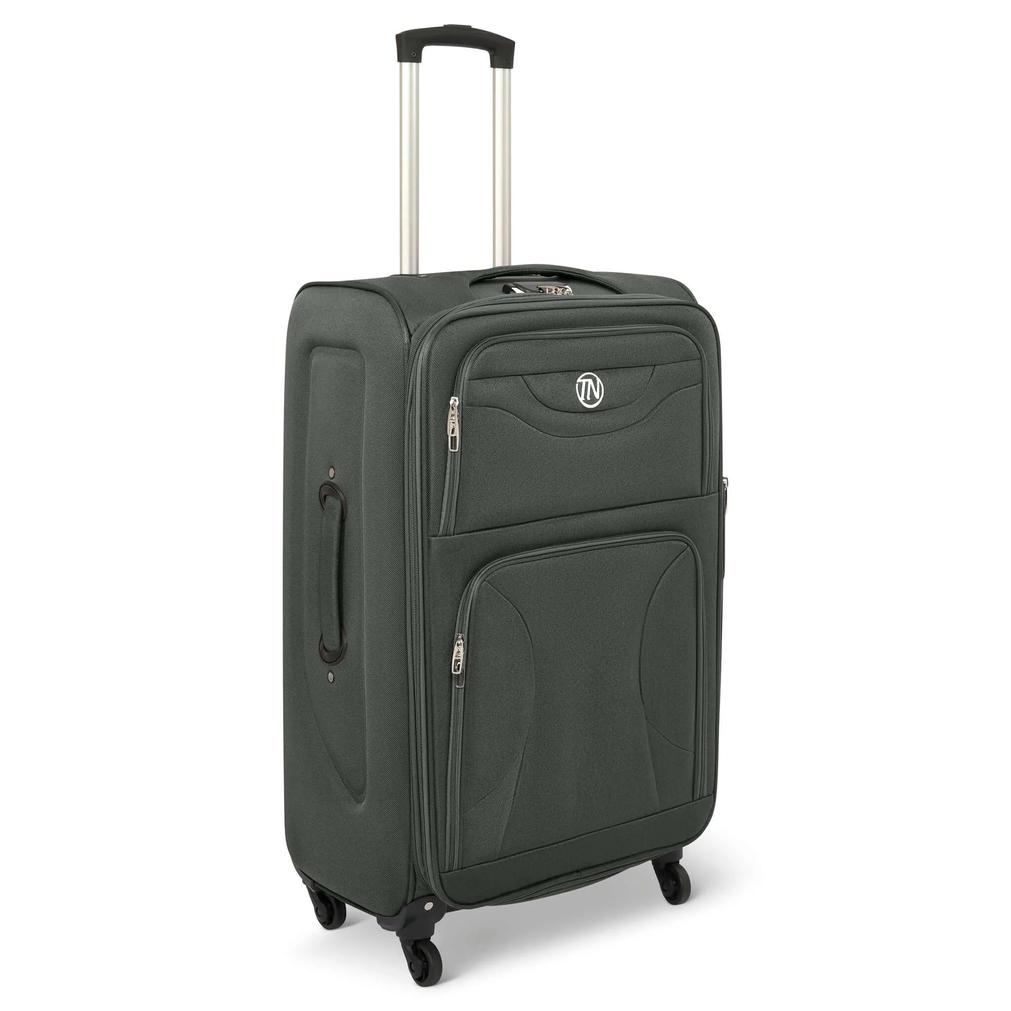 Lightweight Luggage Suitcase 4pcs 360 Wheels - Assorted Colours