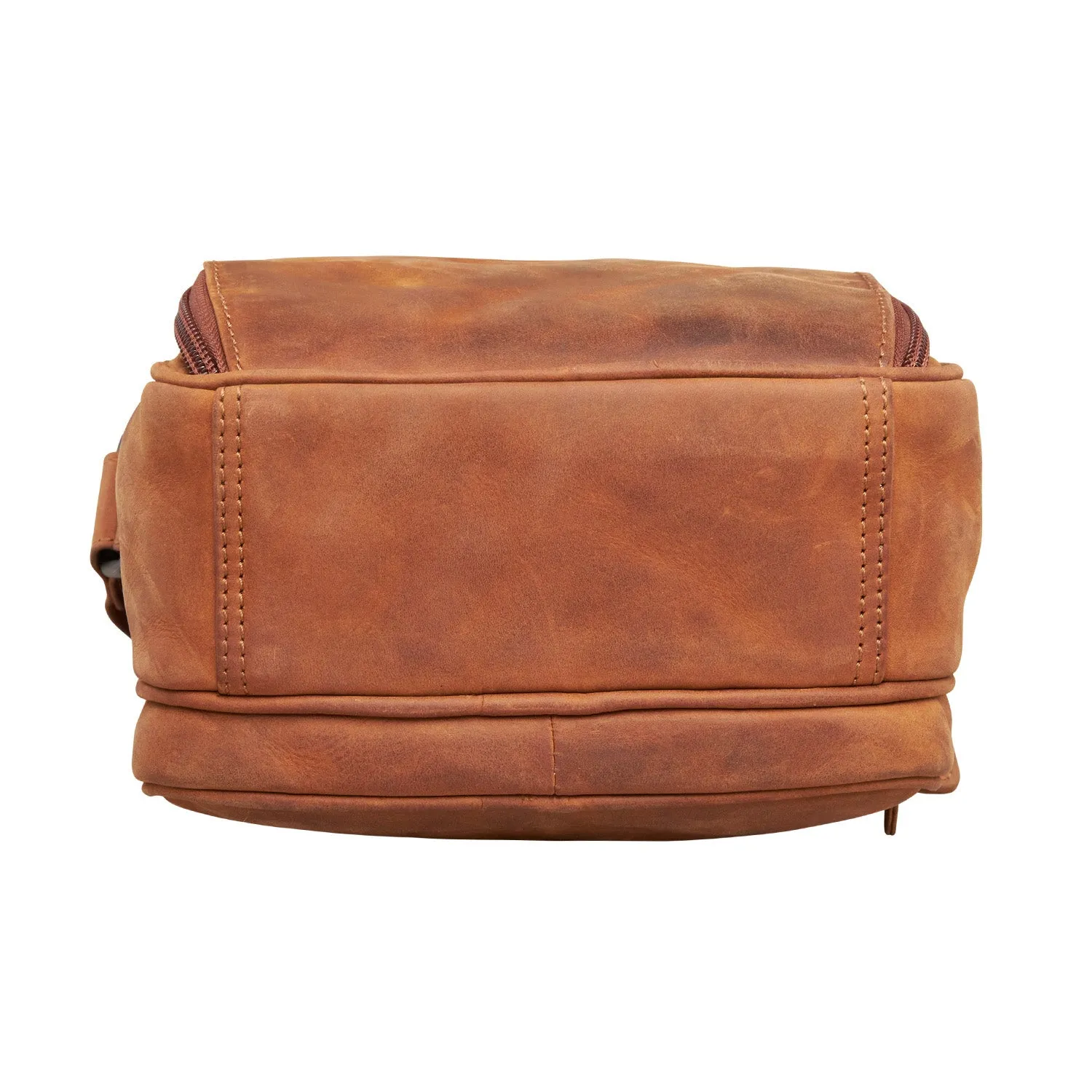 Logan Leather Conceal Carry Unisex Crossbody Bag