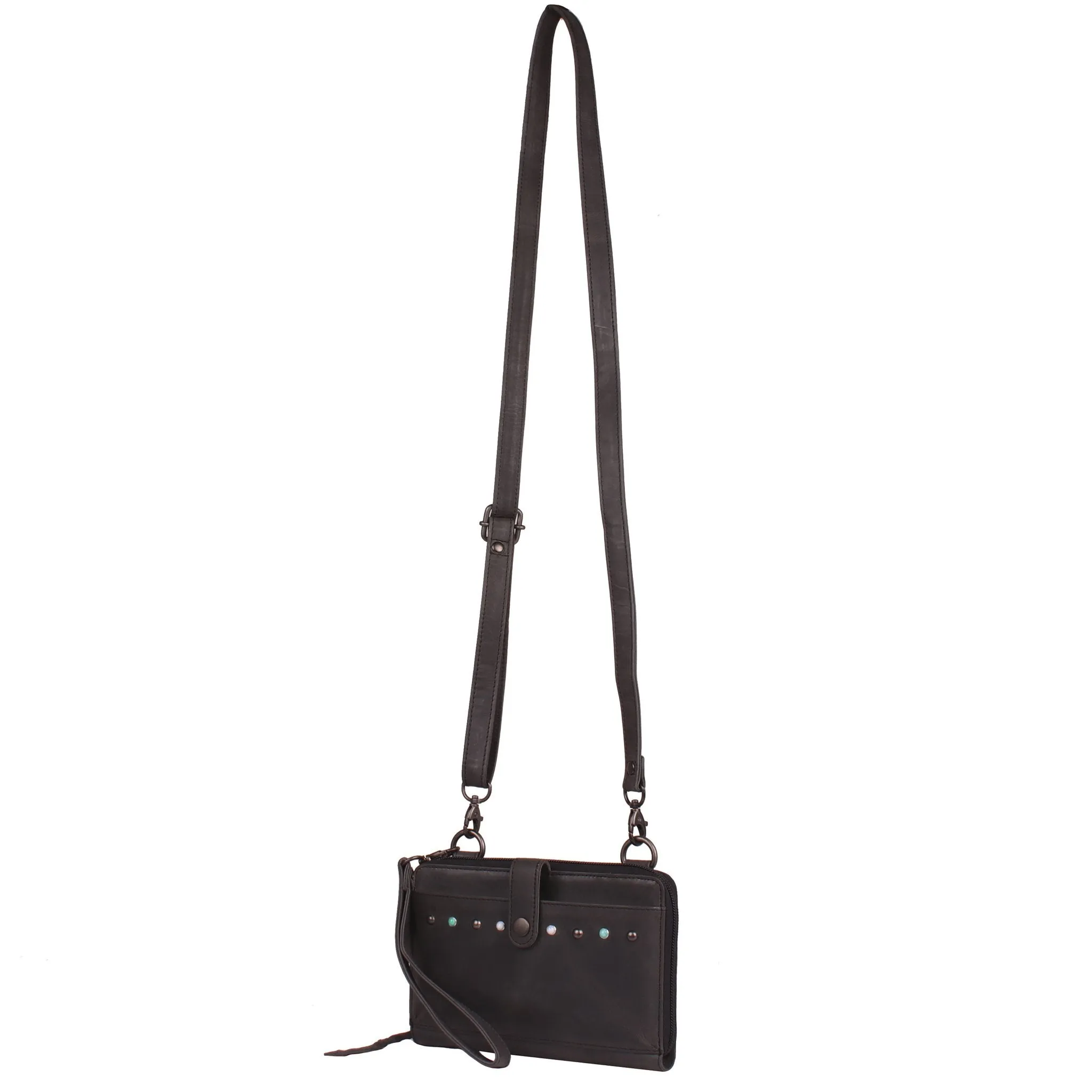 Millie Leather Concealed Carry Compact Crossbody Organizer