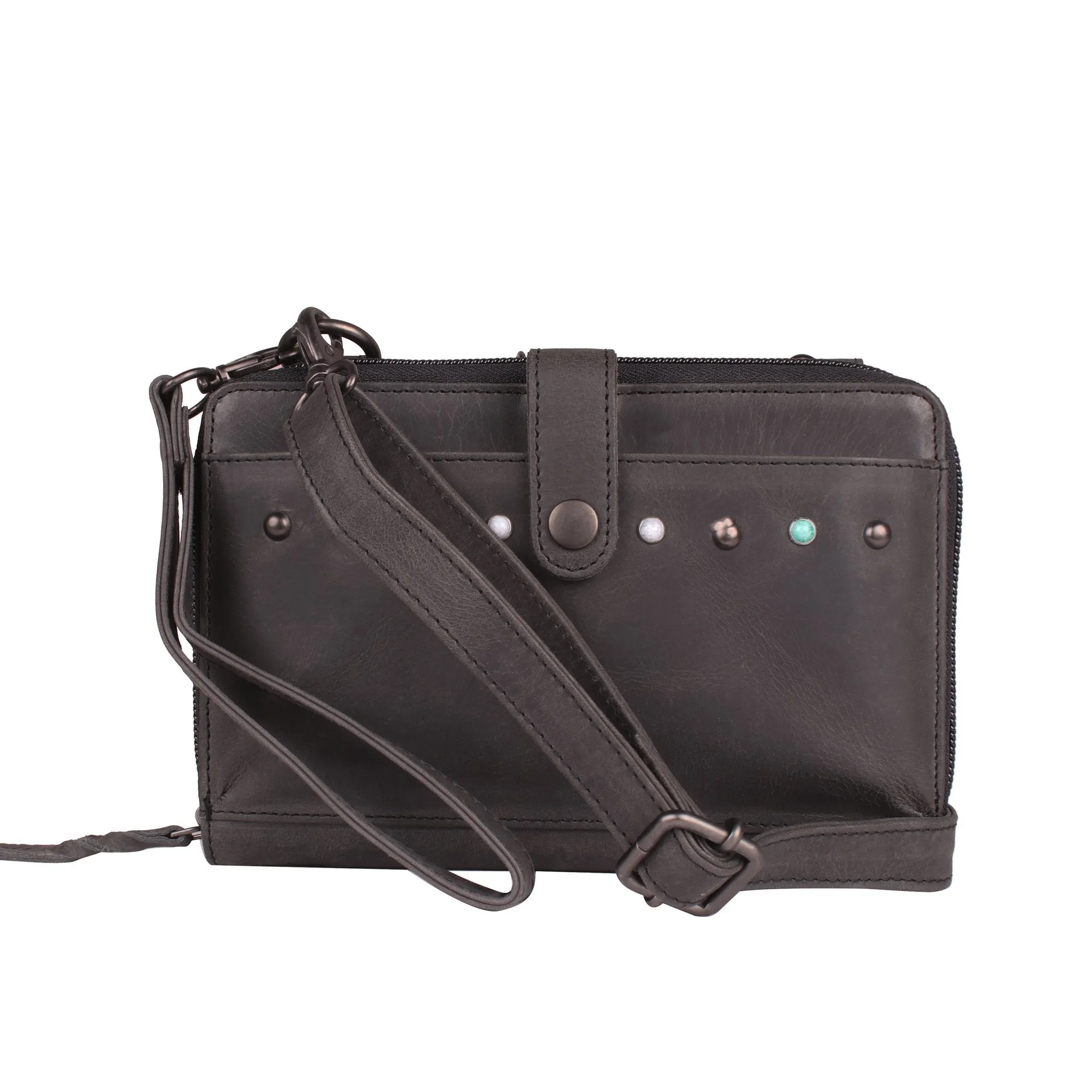 Millie Leather Concealed Carry Compact Crossbody Organizer