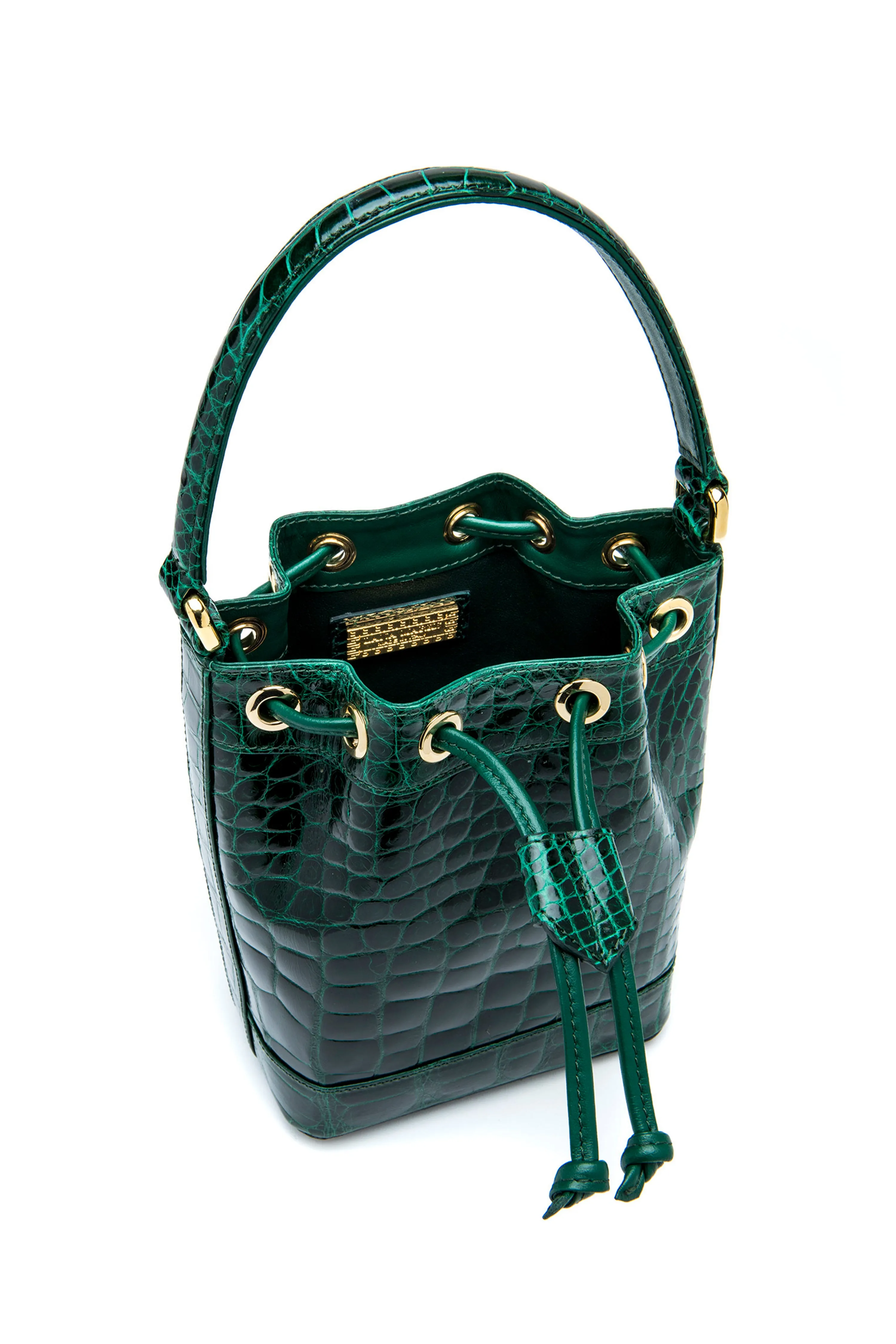 Petite Isla Tote in Emerald Green