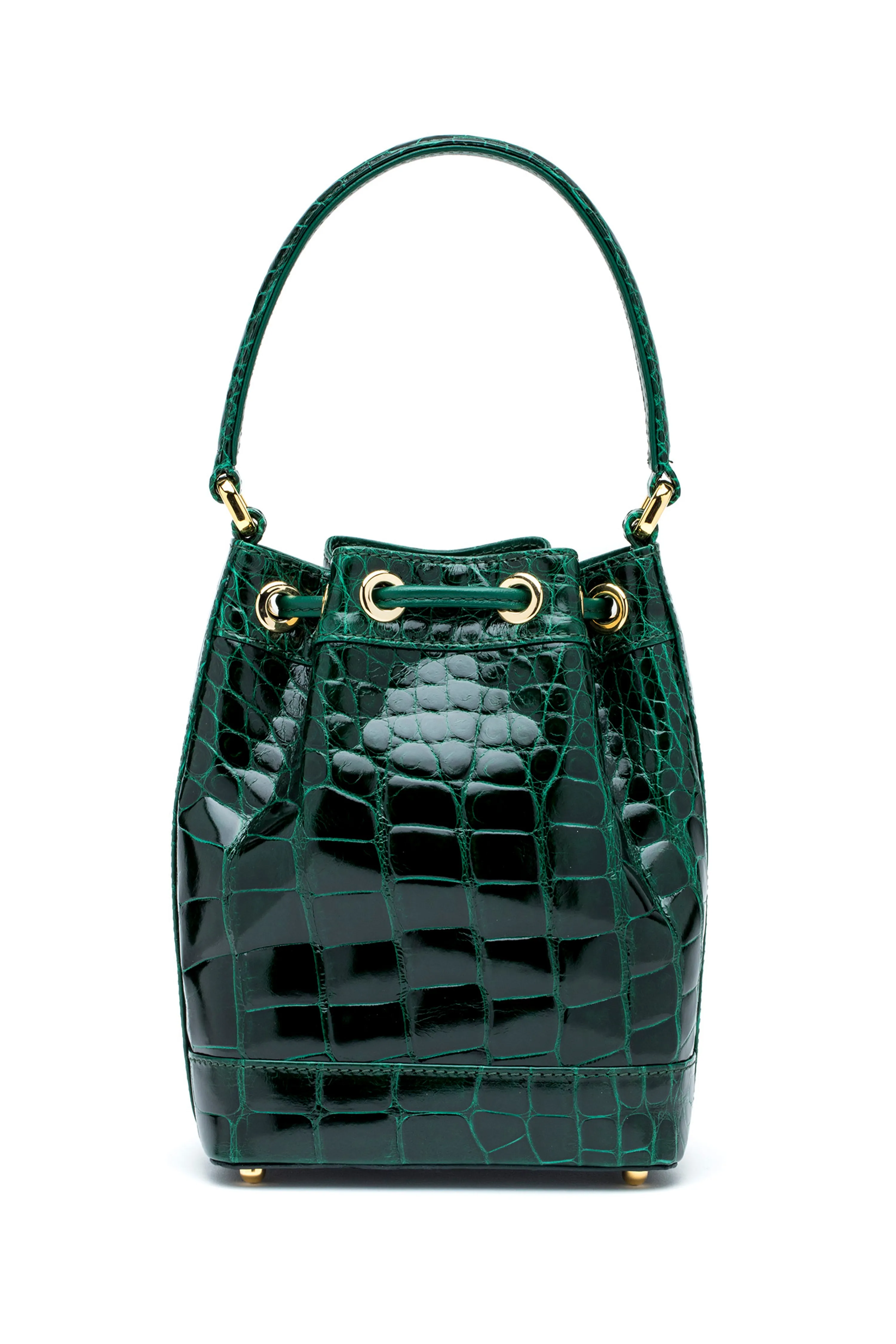 Petite Isla Tote in Emerald Green