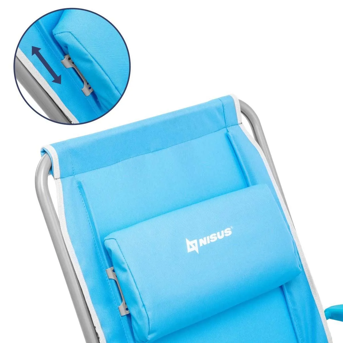 Premium Backpack Beach Chair with Cooler Bag, Set of 2