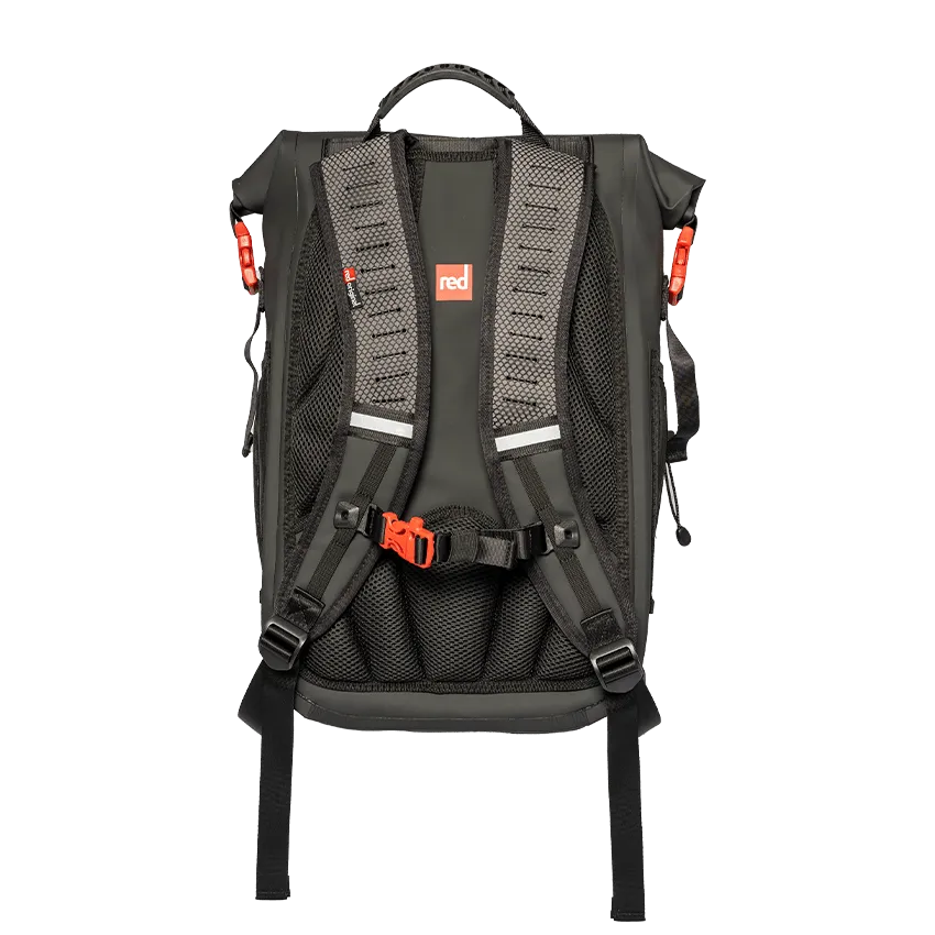 RED PADDLE WATERPROOF BACKPACK 30L BLACK