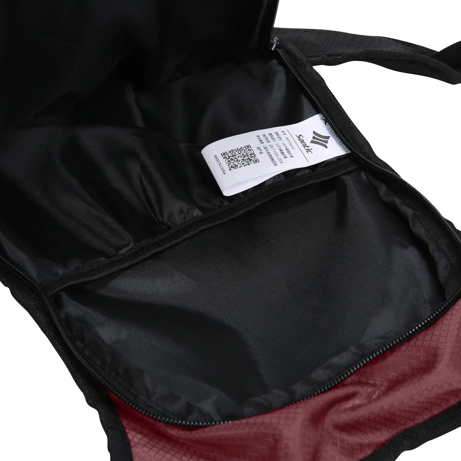 Santic Wine Red Cycling Backpack Light Small