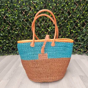 Sisal Tote Bag - Kiondo shopping bag - Aleela