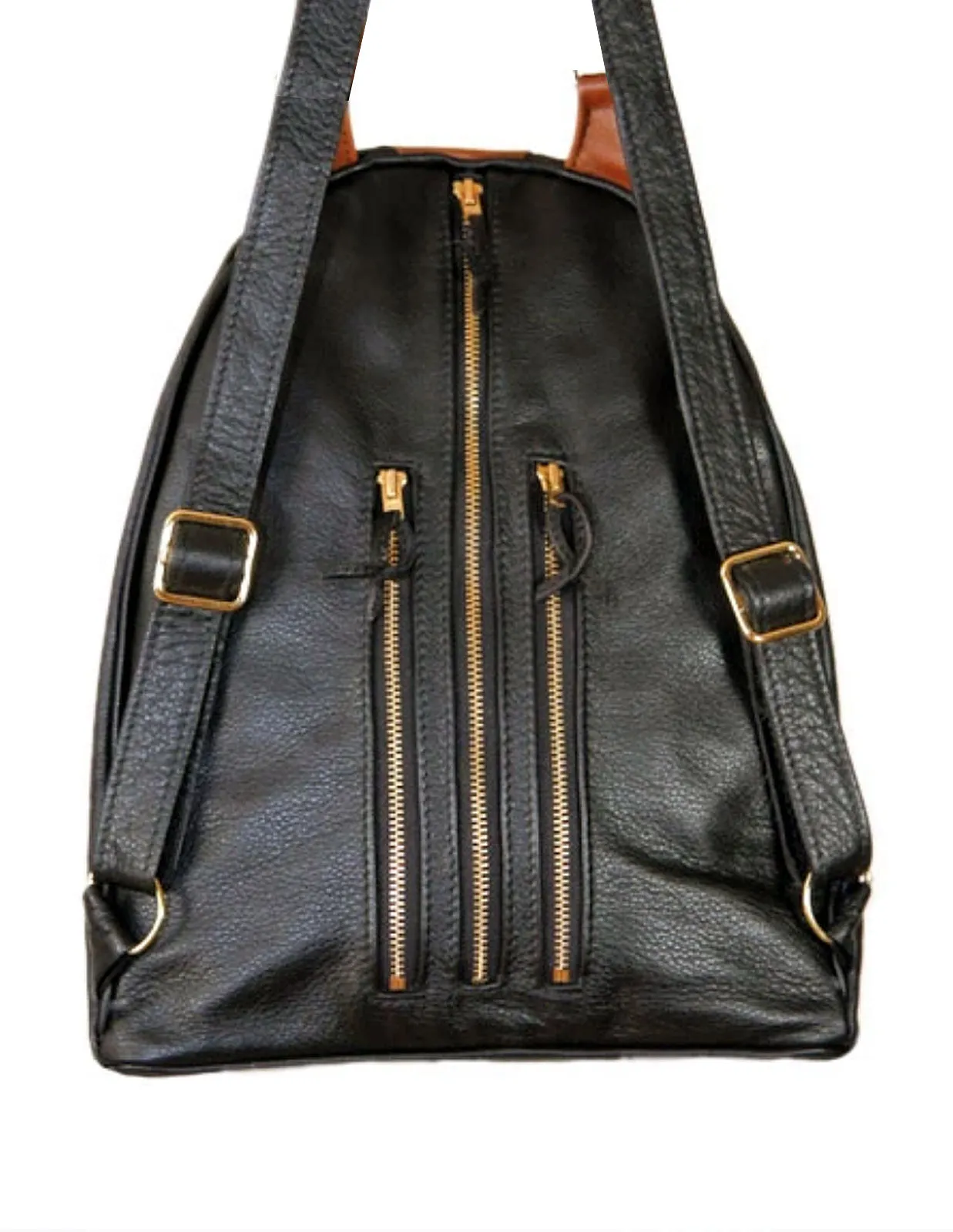 Turtle Backpack - Classic Natural Leather Backpack