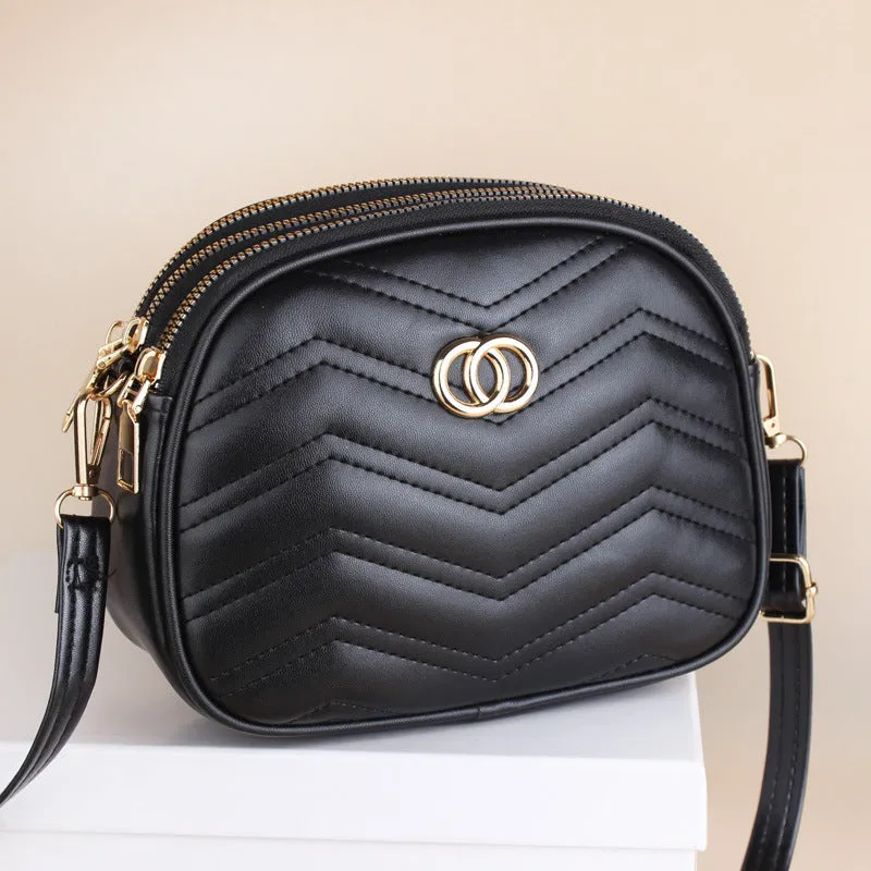 Women's Mini Round Shoulder Messenger Bag